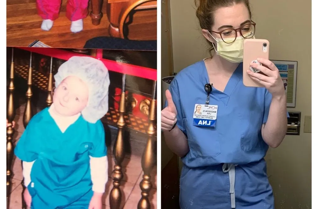 Madison Degust  a Registered Nurse